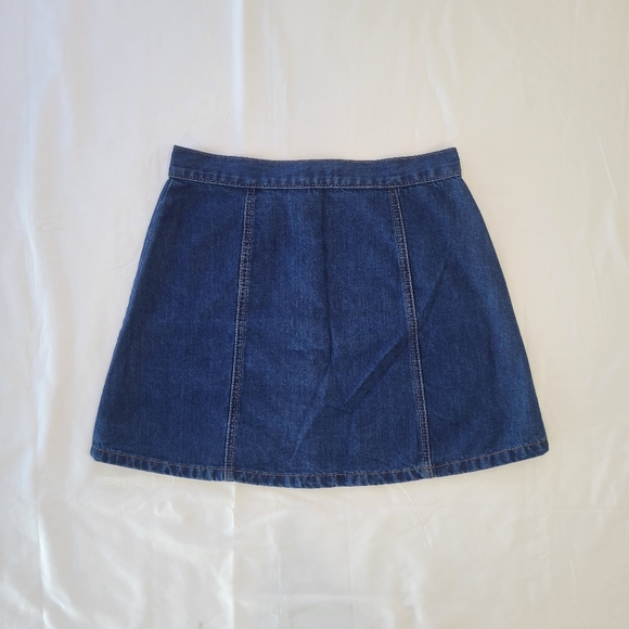 Urban Outfitters High Waisted Button Up Mini Skirt - Picture 3 of 7
